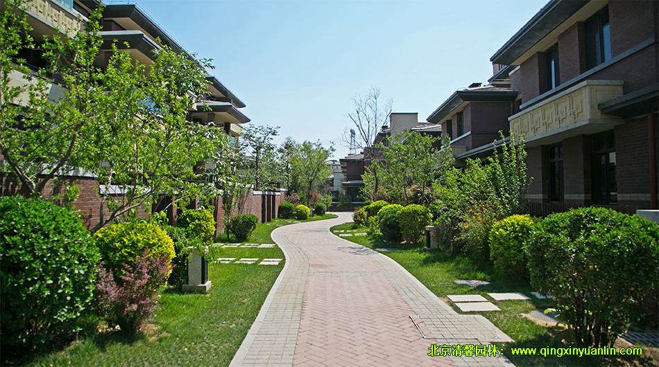 燕西华府项目 园林景观工程